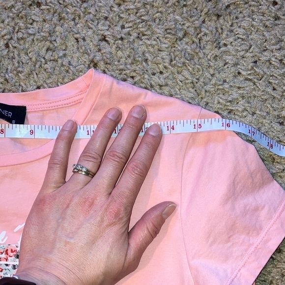 Lofty Manner Pink Graphic Short Sleeve Tee Relaxed Fit - Picture 7 of 9